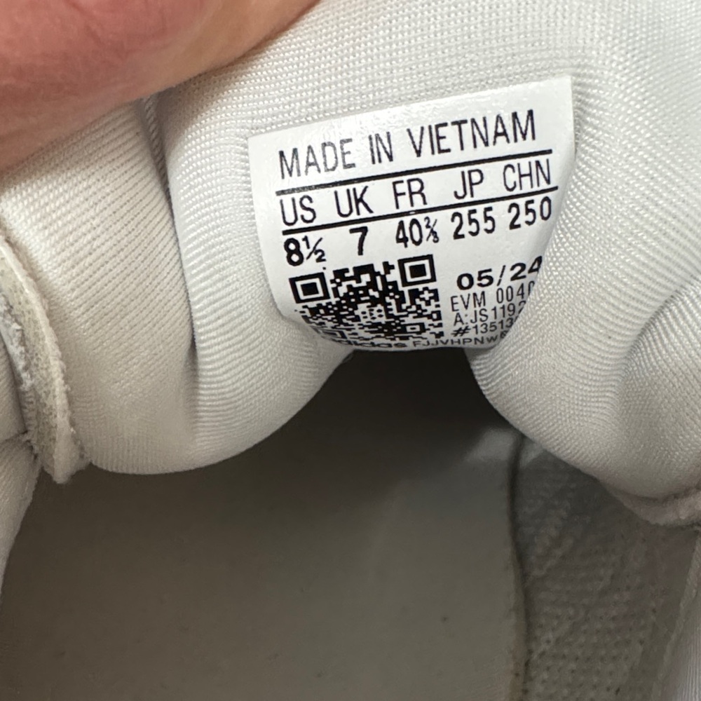 adidas White and Silver womens Sneakers - Picture 4 of 5